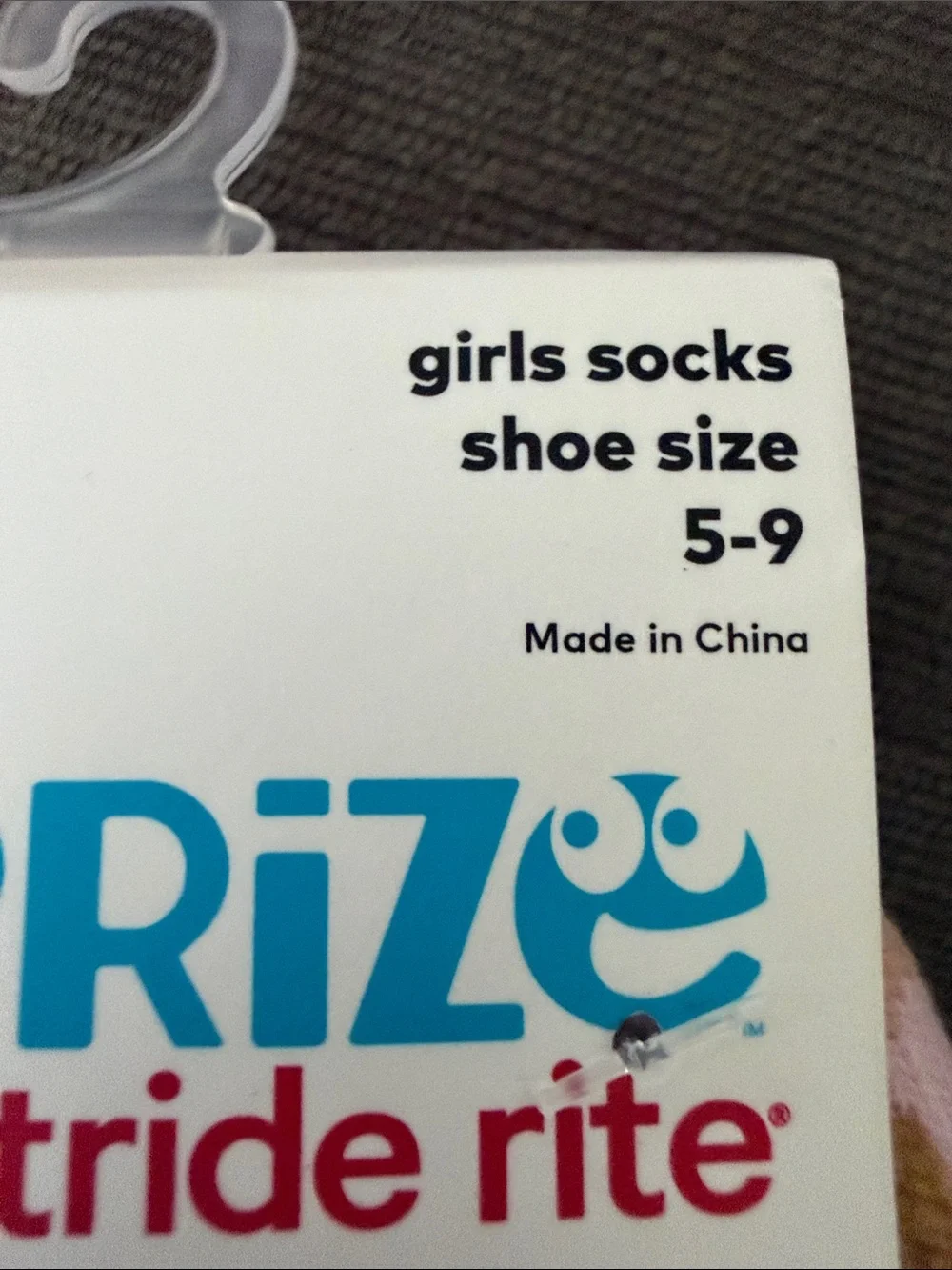 Stride Rite Pink Ankle Socks with Horse Motif -  Two-3 Pack
